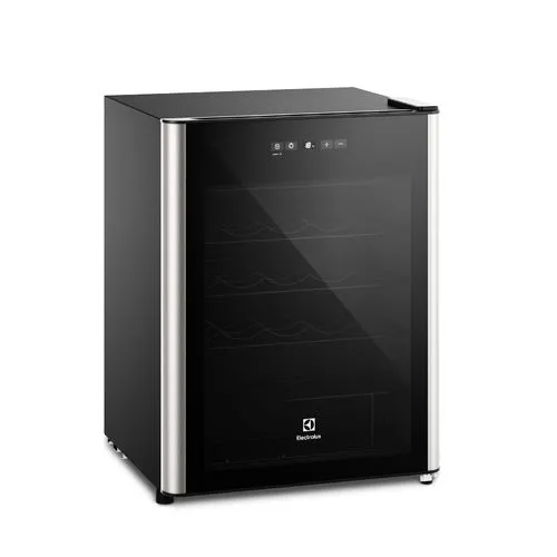 Adega Electrolux 24 Garrafas é Boa — modelo WSF24 com porta de vidro e painel digital